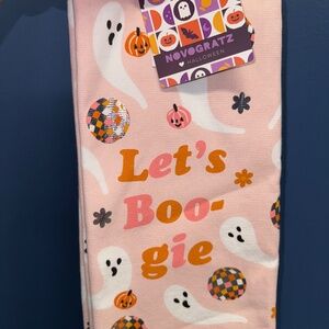 Pink Halloween Boogie Kitchen Towel